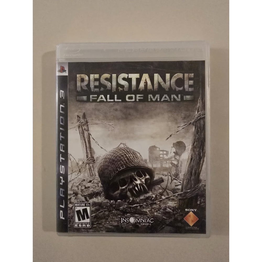 Resistance: Fall of Man Sony PS3 FPS War Shooter Game Complete Sci-Fi Action CIB